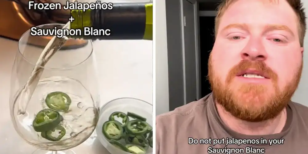 Man issues warning after drinking too much “Spicy Sauvy B,” the jalapeño wine summer drink