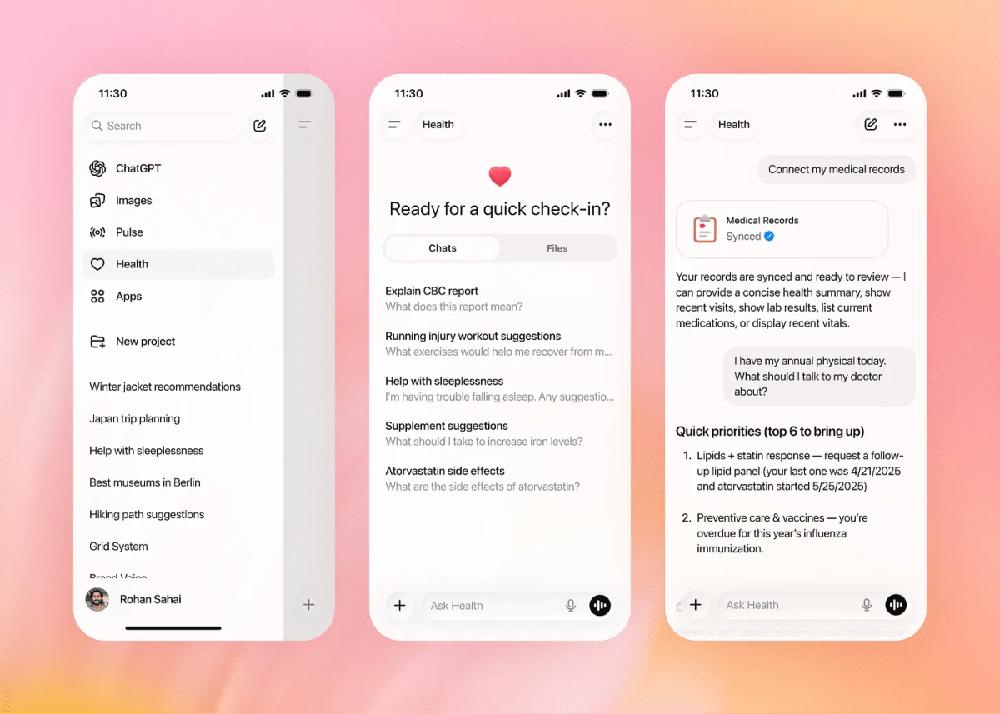 OpenAI unveils ChatGPT Health, says 230 million users ask about health each week