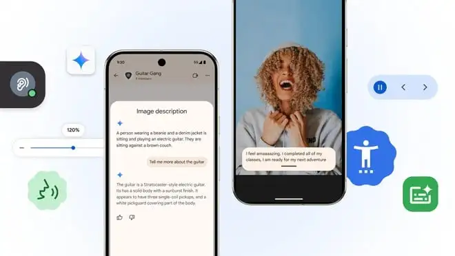 Android e Chrome: novità in tema accessibilità e AI da Google