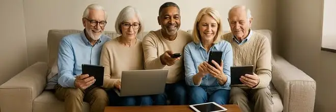 Smart TV, streaming e banda larga: i nuovi senior trainano l'Italia connessa