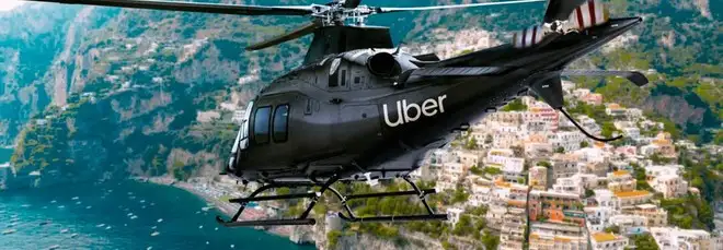 Elicotteri e barche sulla Costiera Amalfitana, Uber rivoluzione la mobilità per l'estate