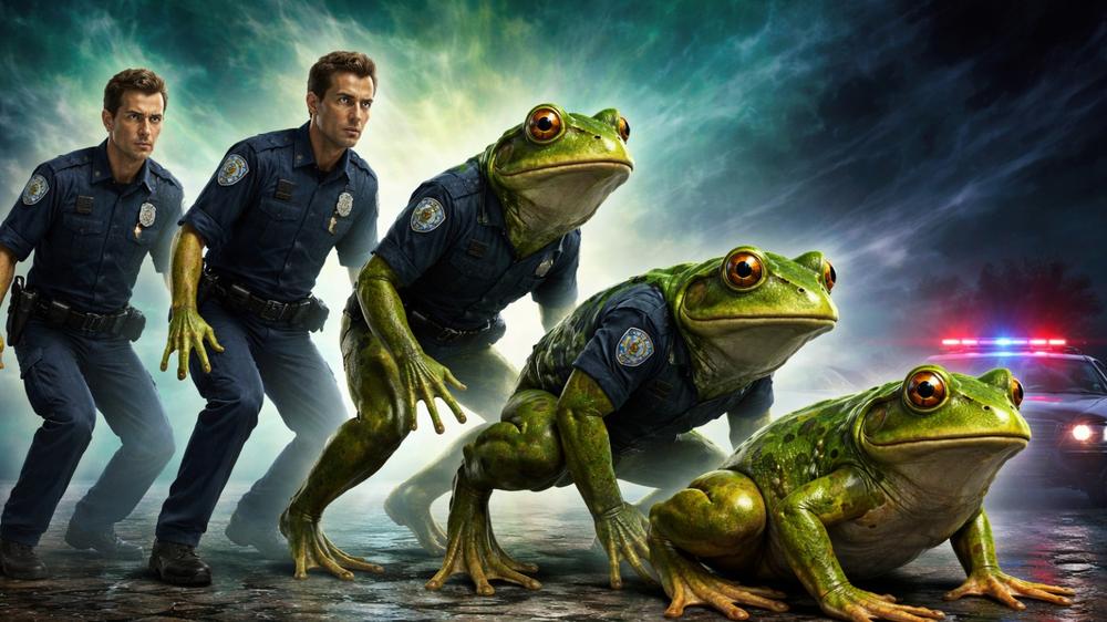 Cop’s AI-generated police report claims officer “turned into a frog”