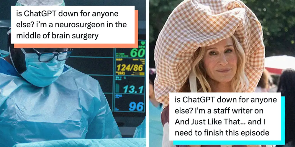 Is ChatGPT down for anyone else? Meme calls out AI reliance and bad writing