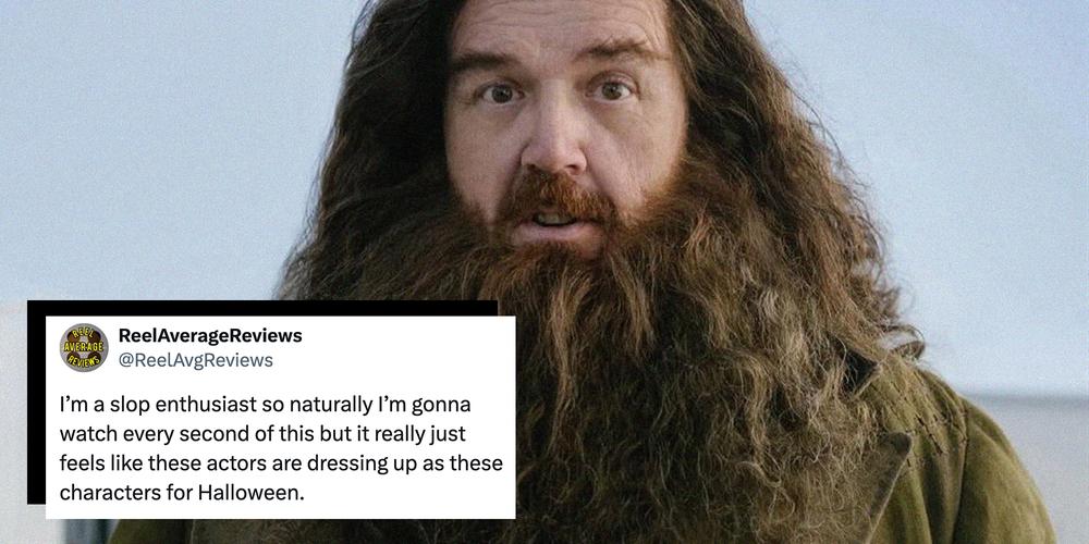 “What is the point of this show”: First photo of Nick Frost in full Hagrid mode fails to impress Harry Potter fans