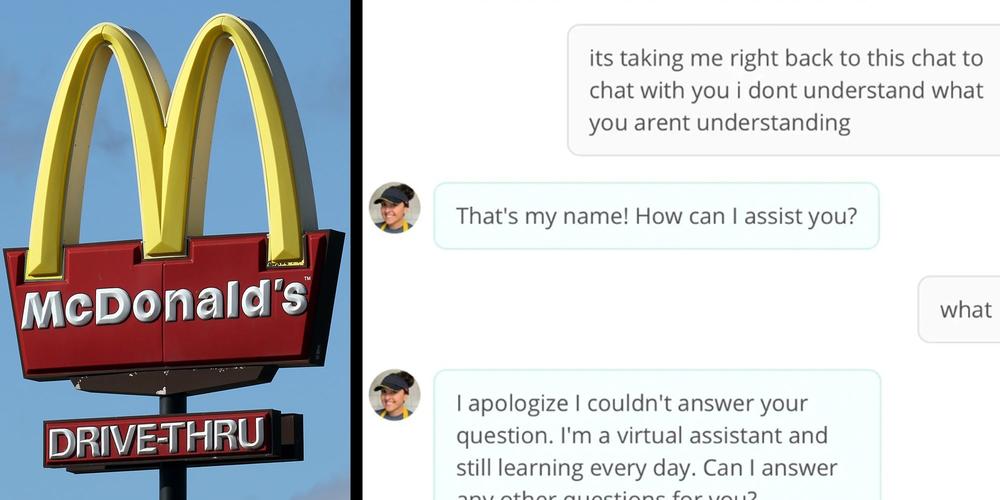 “Making me go insane”: McDonald’s job seeker asks one question. Then the AI chatbot goes haywire