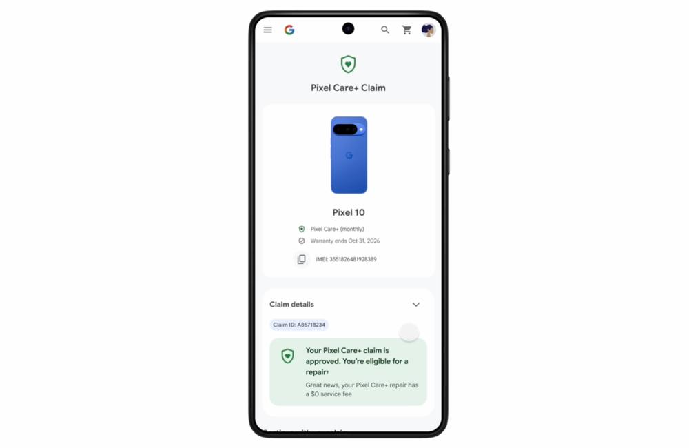 Google launches new device protection program called Pixel Care+