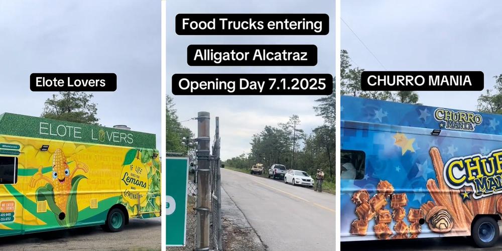 “They love our food but hate our people”: Immigrant-owned food trucks face backlash for serving Alligator Alcatraz