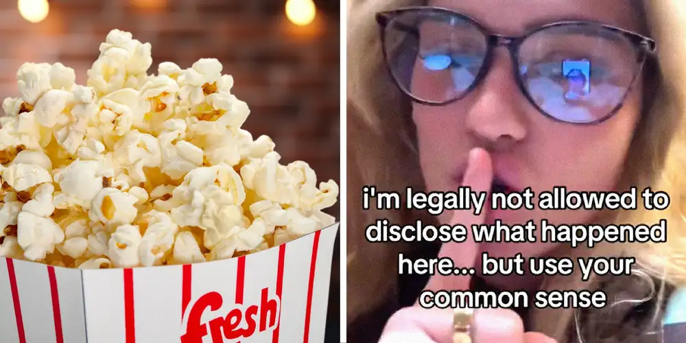 Movie theater-goer shares her unethical life hack to getting free popcorn