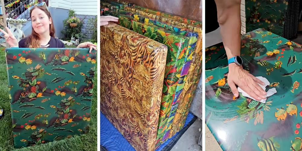 “My happy place as a kid”: Woman’s nostalgic hobby is restoring old  Rainforest Cafe furniture