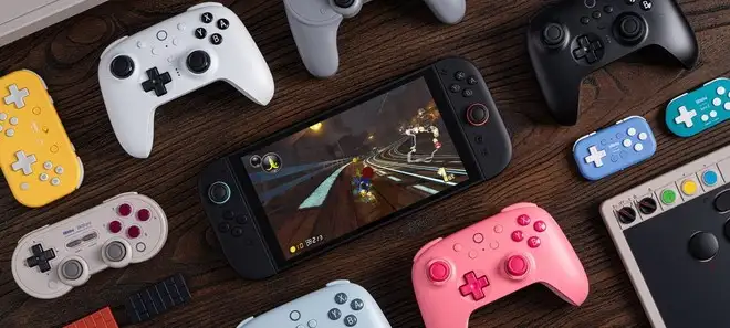 Switch 2 e 8BitDo, i controller e gamepad compatibili con un aggiornamento