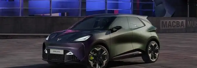 Cupra Raval 2025, la piccola elettrica della sfida si prepara al debutto