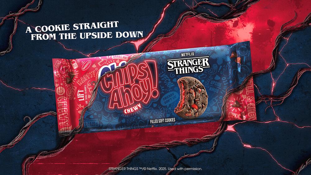 Chips Ahoy reveals Stranger Things cookie collab with unique filling