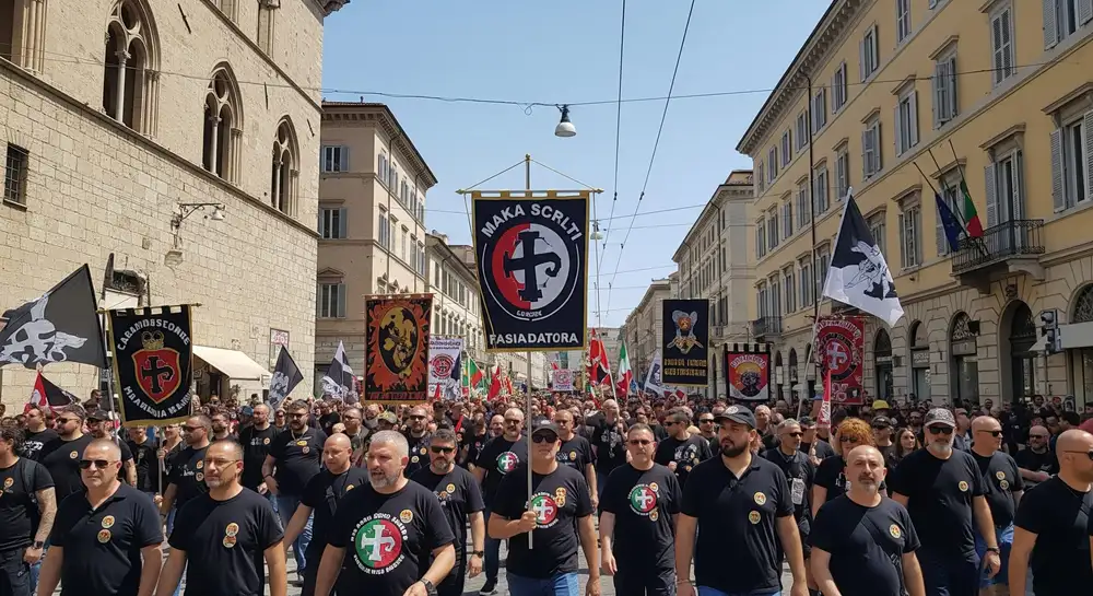 Meloni: “Per aiutare a familiarizzare con le manifestazioni neofasciste le renderemo quotidiane”