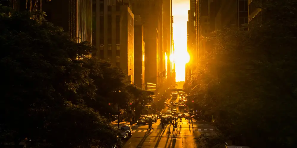 How to catch Manhattanhenge, NYC’s accidental solar event