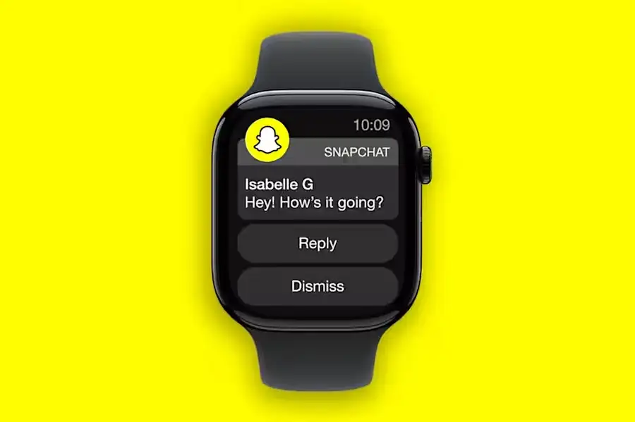 Snapchat is now on the Apple Watch