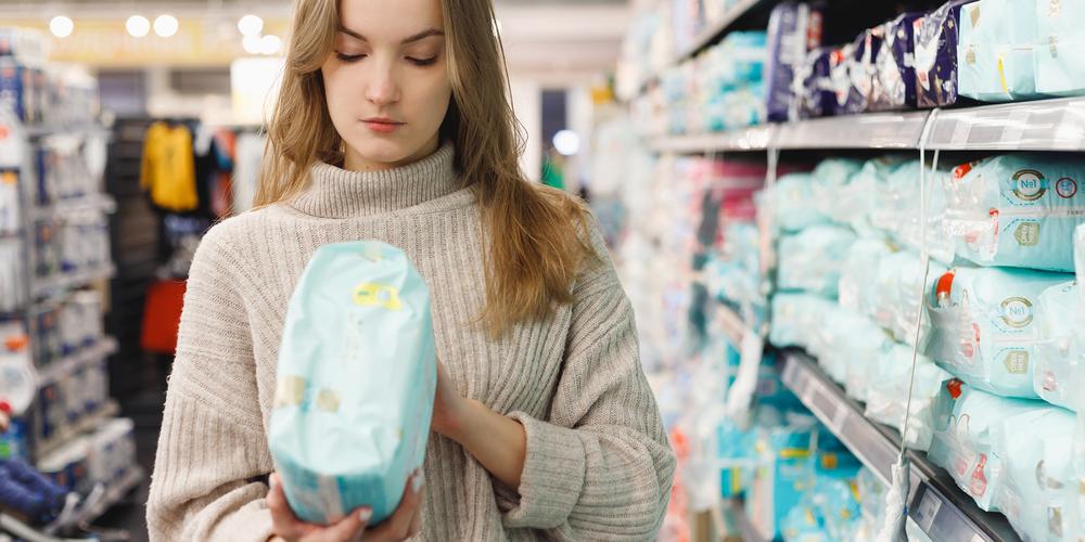 Woman shocked to learn the cost of diapers in 2025: “How is it legal?”