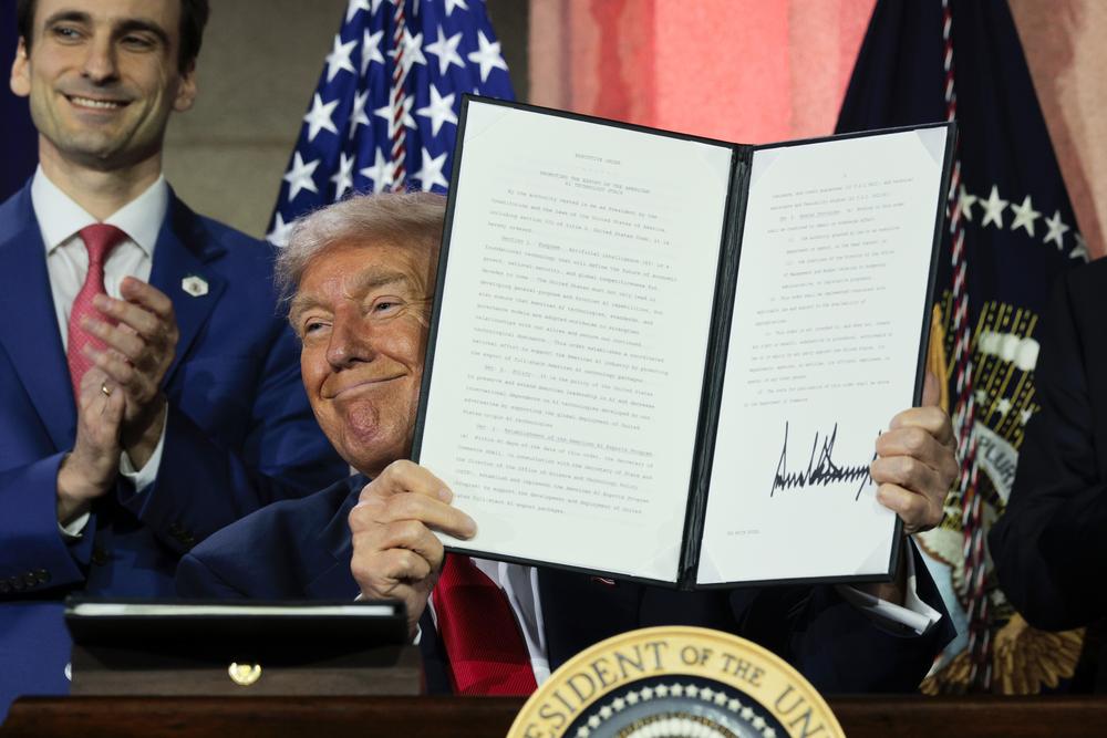 The White House orders tech companies to make AI bigoted again