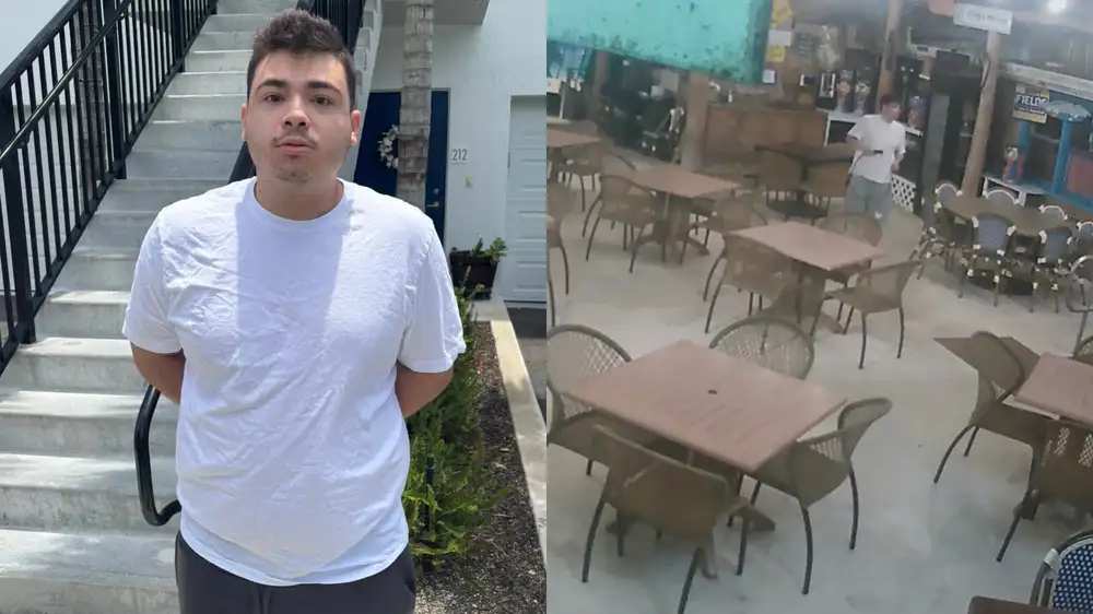 Florida man arrested after breaking into restaurant to charge Tesla