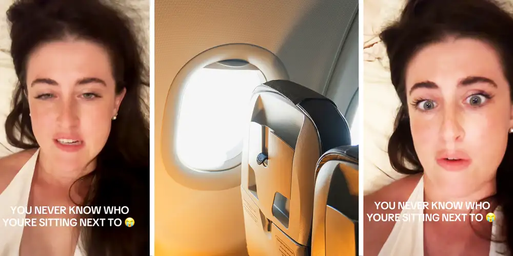 “YOU NEVER KNOW WHO YOU’RE SITTING NEXT TO”: Woman is on flight, strikes up a conversation with her seatmate. Then she finds out who he is