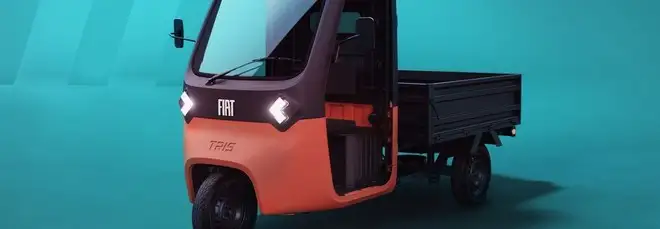 Torna la mitica Ape? No, questo è TRIS, un'idea di FIAT