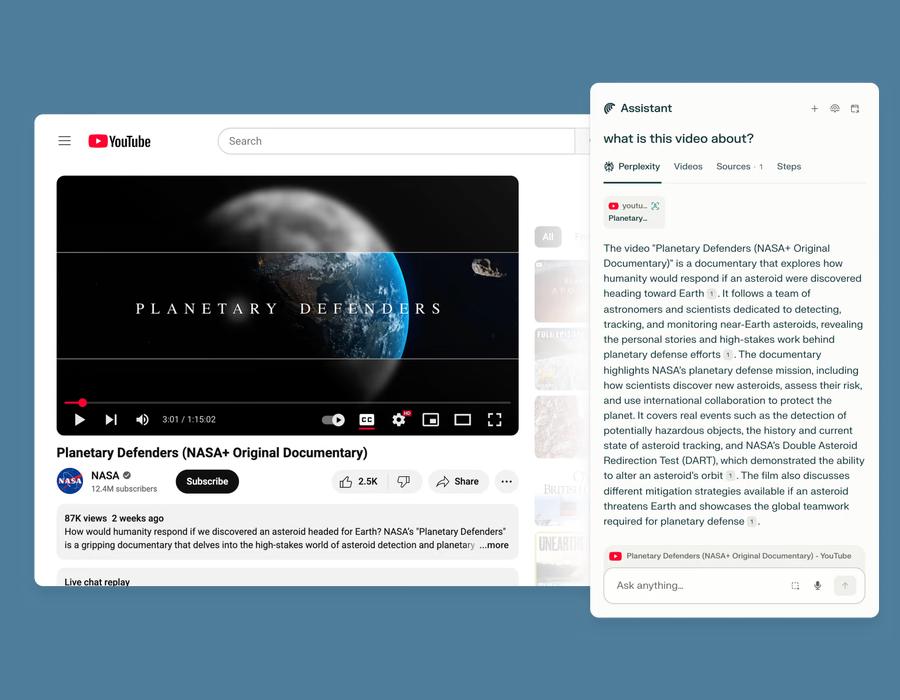 Perplexity just launched an AI web browser