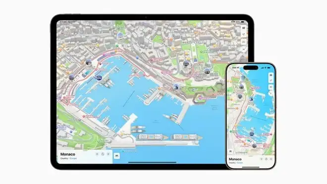 Apple Mappe consiglia ristoranti stellati e diventa una guida per il GP di Monaco