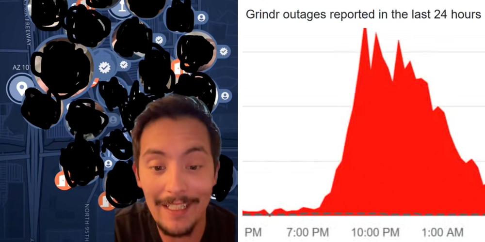 Grindr users in Phoenix logged problems the day of Charlie Kirk’s memorial