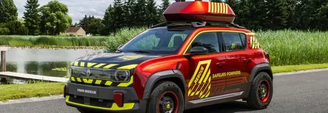 Renault 4 in soccorso! Il concept Vision 4Rescue è un centro di controllo per le emergenze