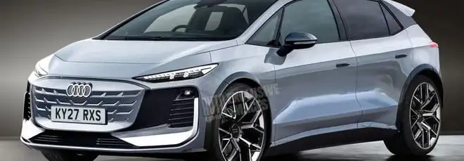 Nuova Audi A3 e-tron, nel 2026 un'entry level elettrica. C'è chi se la immagina così