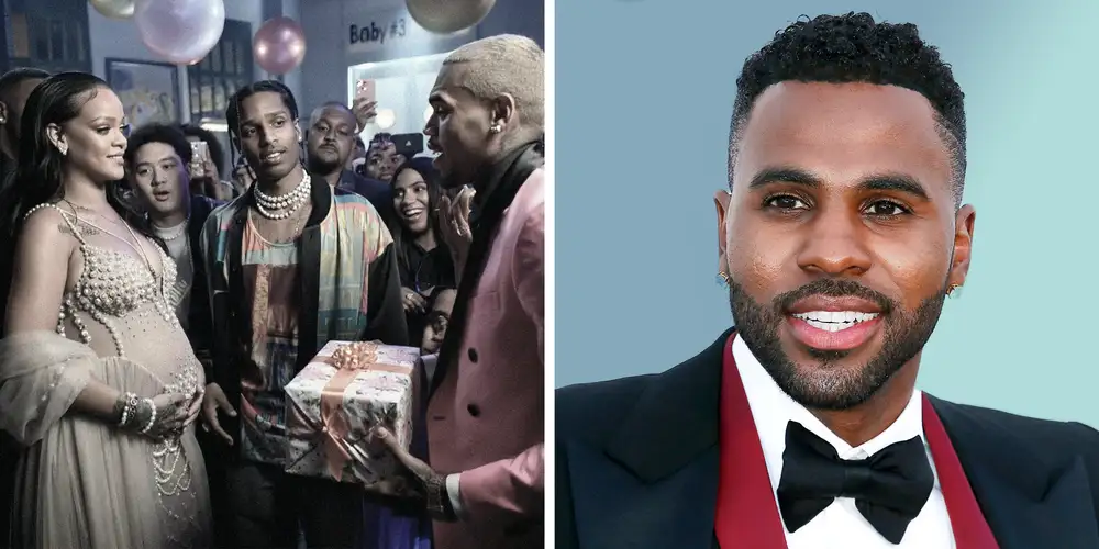 Jason Derulo’s official Facebook page posts AI image of Rihanna and Chris Brown together: “Stupid ragebait”