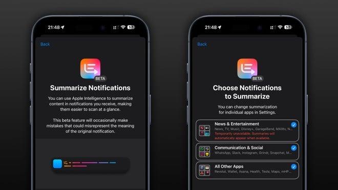 Con iOS 26 tornano anche i controversi riassunti delle news generati da AI