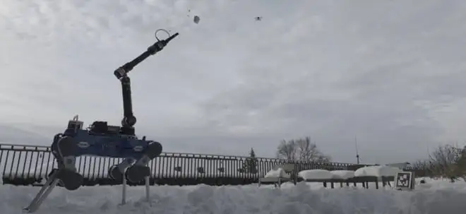 Robot cane svizzero lancia oggetti con precisione umana | Video