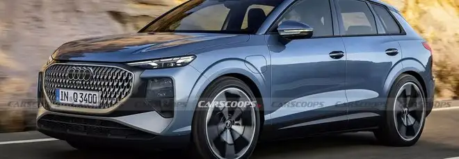 Nuova Audi Q3 2025, i test continuano sulle strade vicino a Torino