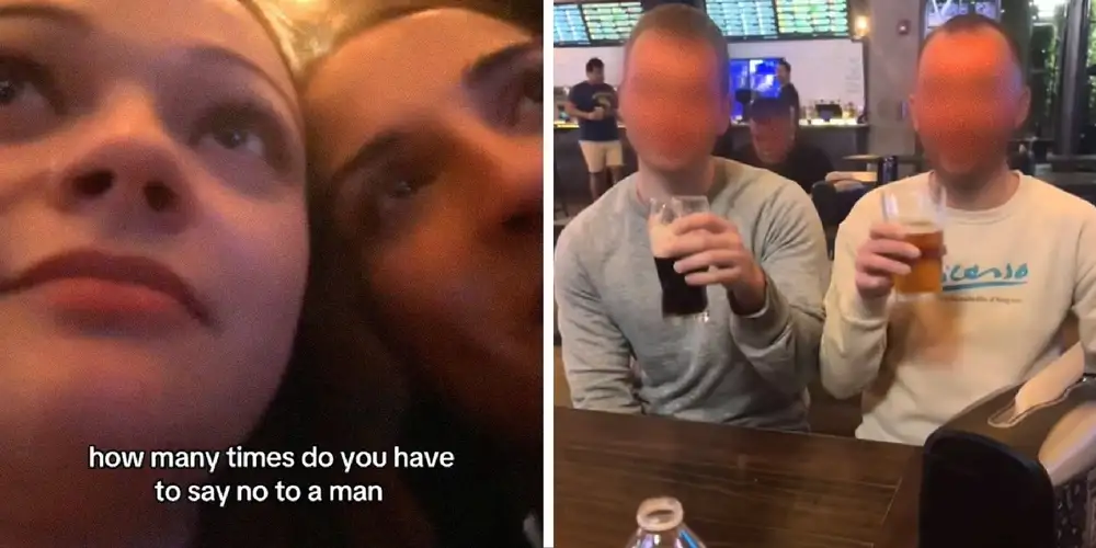 “How many times do you have to say no”: Video shows men ignoring repeated rejections at a brewery—even when women start to yell