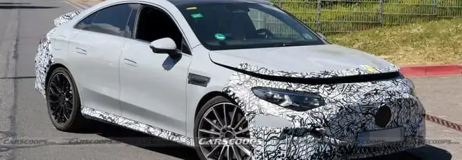 Mercedes-AMG CLA pizzicata al Nürburgring per i test. Avrà i motori a flusso assiale?