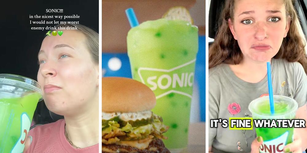 “I drove 25 mins out of my way to get this”: Sonic’s new pickle-flavored menu collaboration with Grillo’s Pickles is dividing customers
