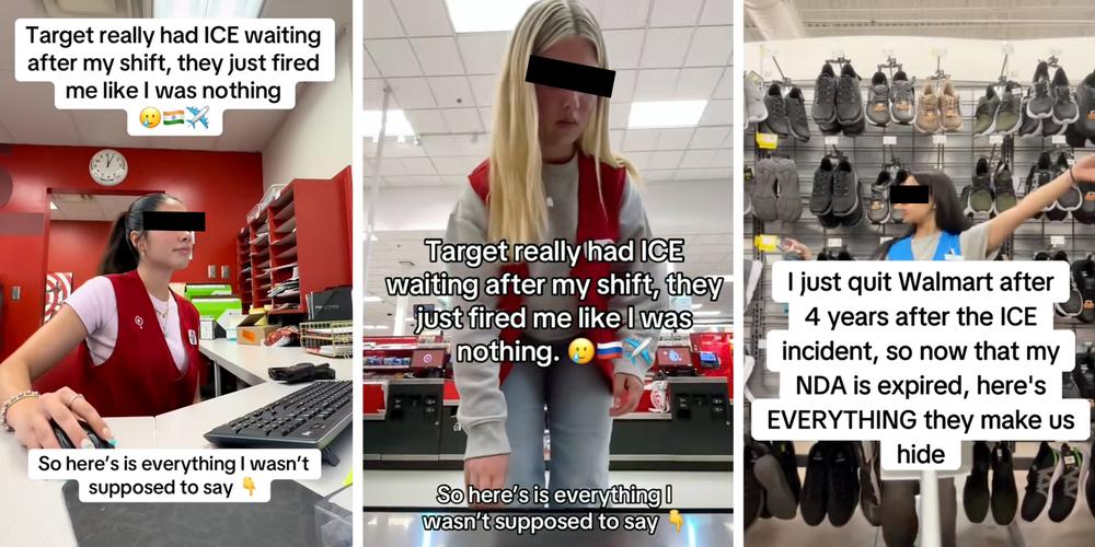 “Walmart just called ICE on me”: What’s going on with the TikTok videos claiming they were fired by Walmart and Target?