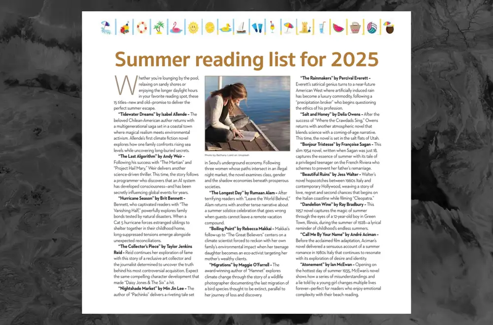 Chicago Sun-Times Prints AI-Generated Summer Reading List With Books That Don't Exist