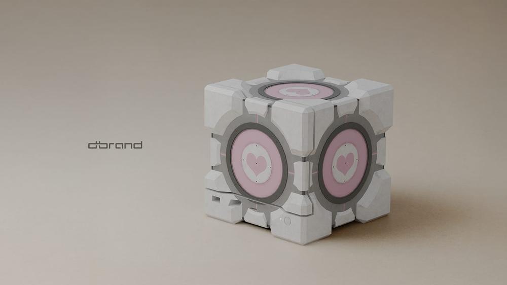 Dbrand is Making a Steam Machines Companion Cube Skin, Obviously