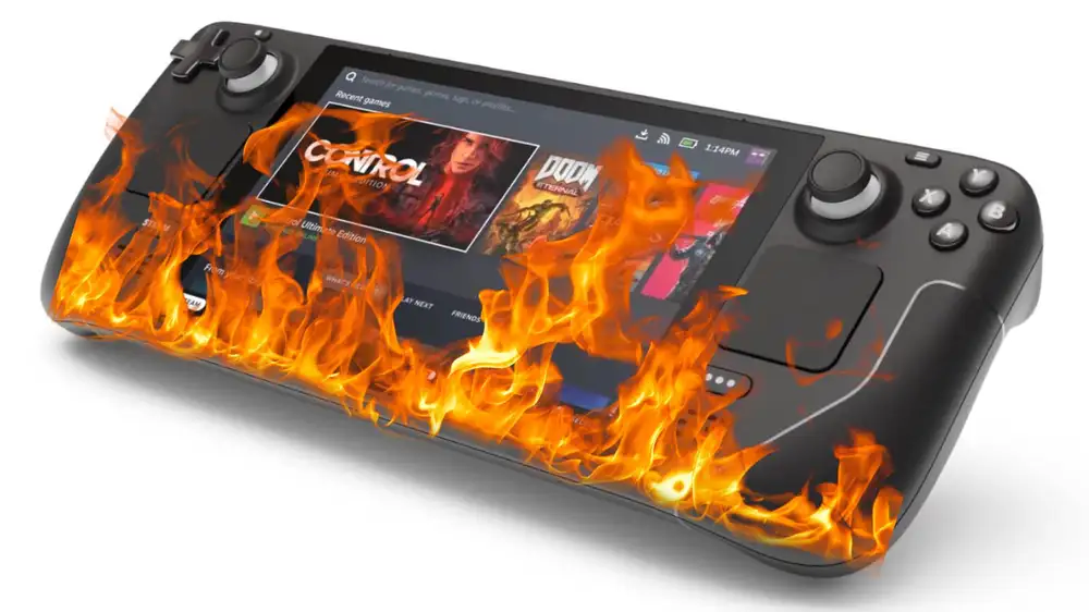 Steam Deck owner thanks Valve as console miraculously survives house fire