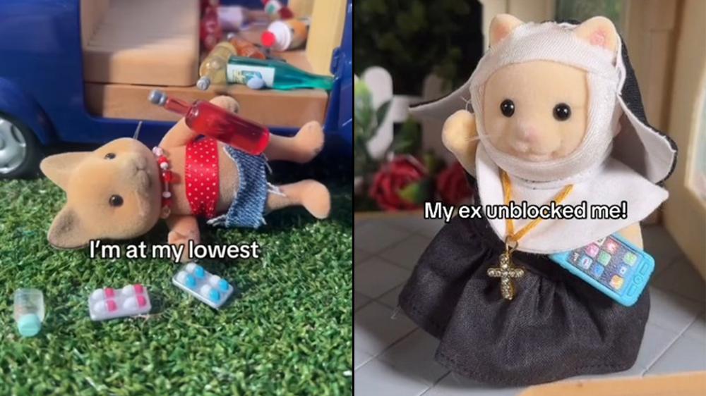 TikToker ‘SylvanianDrama’ sued by Calico Critters for “damaging” brand with dramatic videos