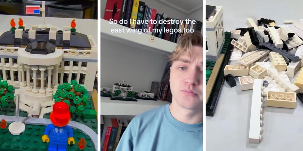 “Guess this Lego set is now an antique”: Lego collectors react to their White House models being made inaccurate by Trump’s demolition