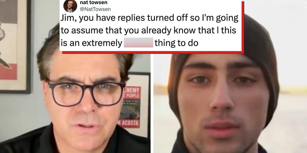 “Profoundly gross”: Jim Acosta slammed over interview with deceased AI-generated school shooting victim