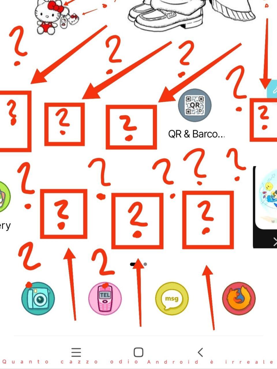 androidastica sparizione delle icone dei ragni (glitch per cui le scorciatoie web spariscono dal launcher)