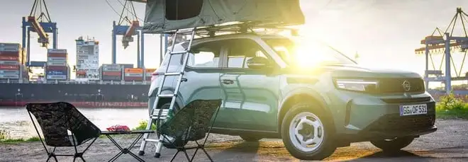 Opel Frontera: con la tenda da tetto Thule Foothill è subito campeggio