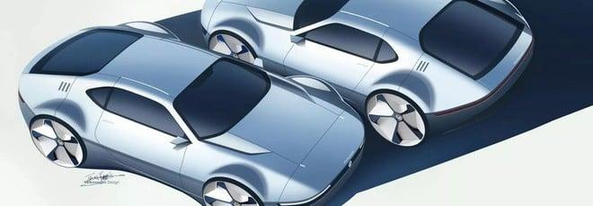 Volkswagen, questi sono i bozzetti di una sportiva elettrica che non vedrete mai