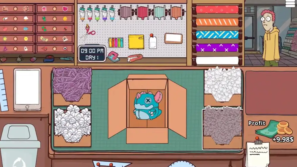 New Game of the Week! Run your own cozy yet goofy store in Keep Me Gifted