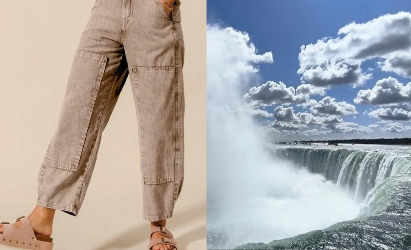 4 Barrel Leg Jeans to Go Over Niagara Falls In
