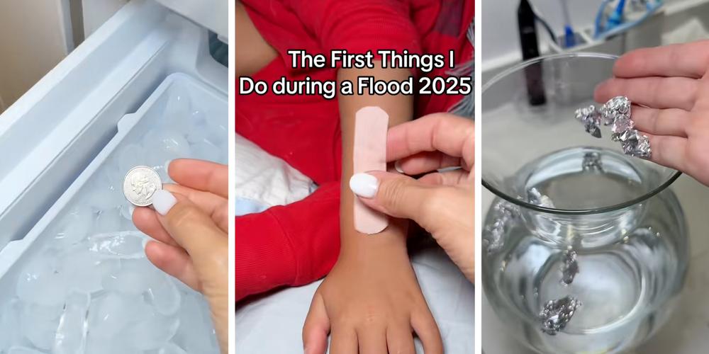 “You have to use Sharpie”: Mom shares the first things she does during a flood to keep her kids and family safe on TikTok