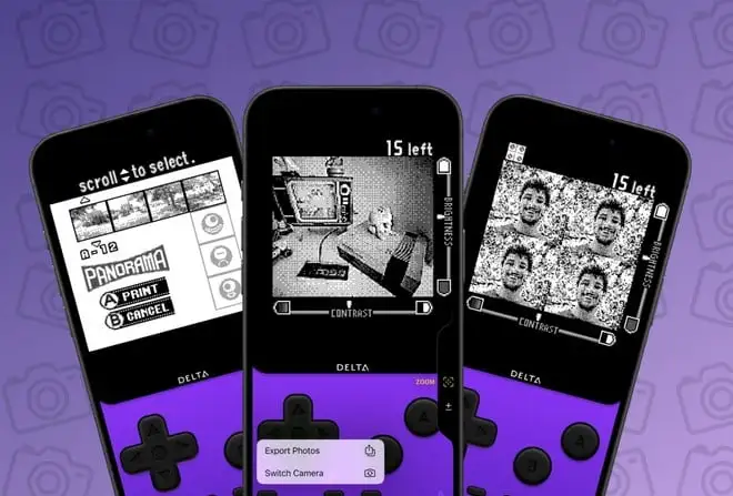 C'è un'app che trasforma l'iPhone in una Game Boy Camera